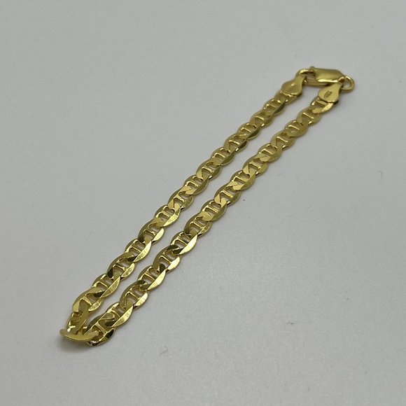 Mens Thick Gucci Mariner Chain Bracelet - 8.5" inches - 925 Italy - Picture 5 of 6